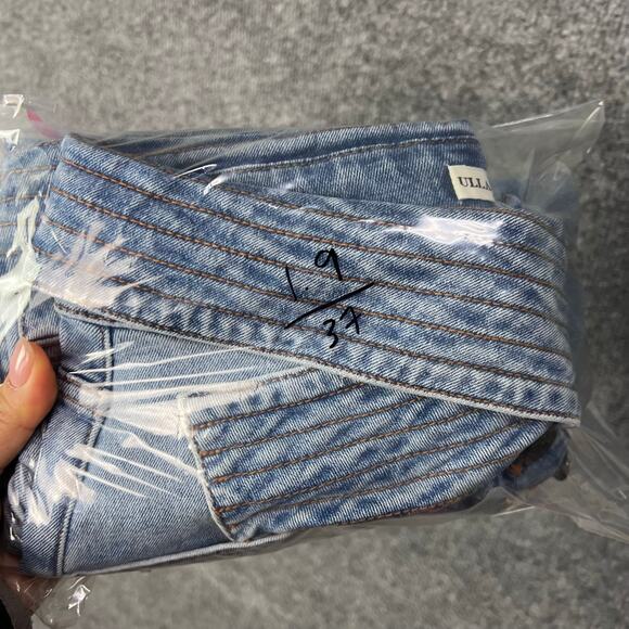 Ulla Johnson Otto Tie Waist Crop Jeans Ultra High Rise High Waisted Sz 2 - Picture 12 of 12